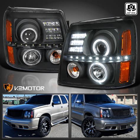 04 cadillac escalade headlights|2004 escalade headlight replacement.